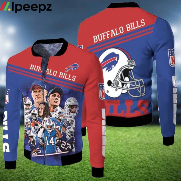 Buffalo Bills Afc 2020 East Division Champions Fleece Bomber Jacket