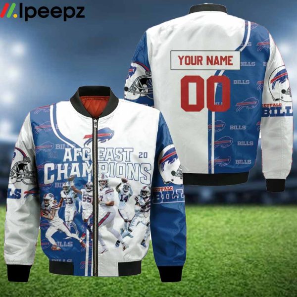 Buffalo Bills Afc East Champions Personalized Bomber Jacket