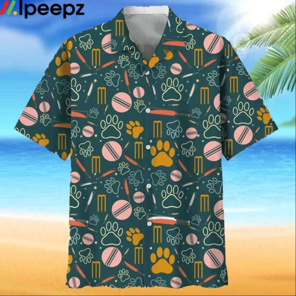 Cricket And Dog Hawaiian Shirt