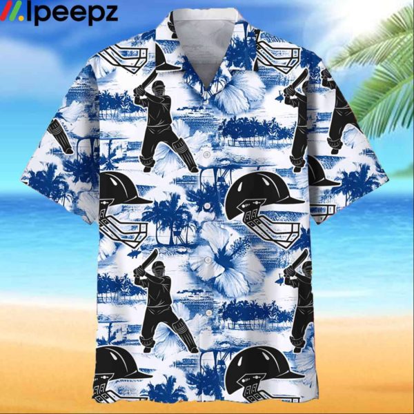 Cricket Blue Nature Hawaiian Shirt