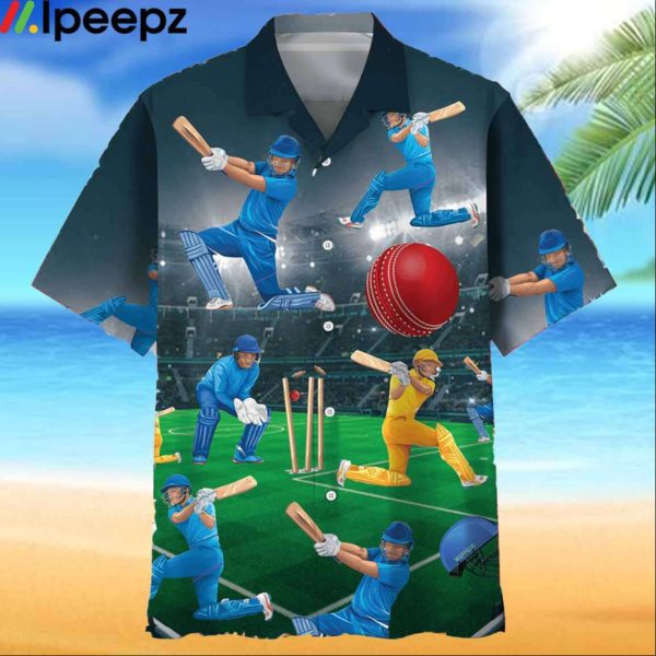 Cricket Players Hawaiian Shirt