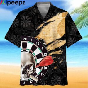 Dart Skull Hawaiian Shirt