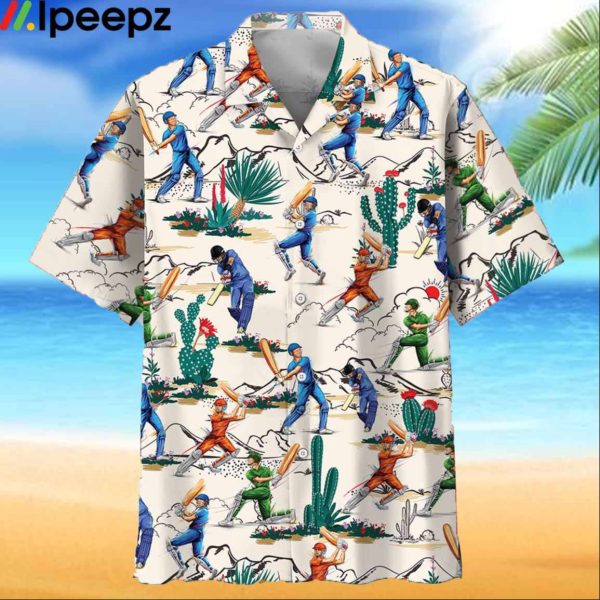 Desert Colorful Cricket Hawaiian Shirt