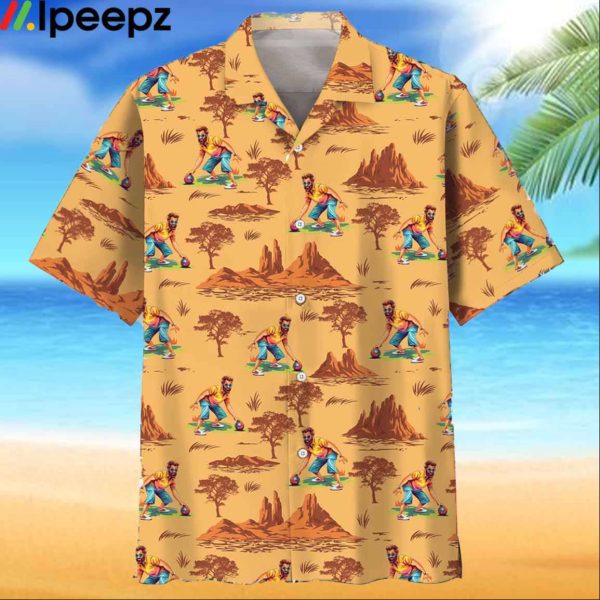 Desert Lawn Bowling Hawaiian Shirt
