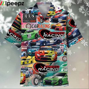 Drift Car Racing Hawaiian Shirt