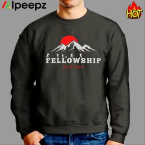 Fellowship Hiking Snowy Mountain Sunset Camping Club Outdoor Adventure Essential Shirt 2