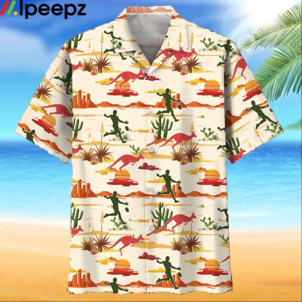 Football Lover Desert Hawaiian Shirt