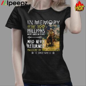 In Memory Of The 100 Millions Crewneck Shirt
