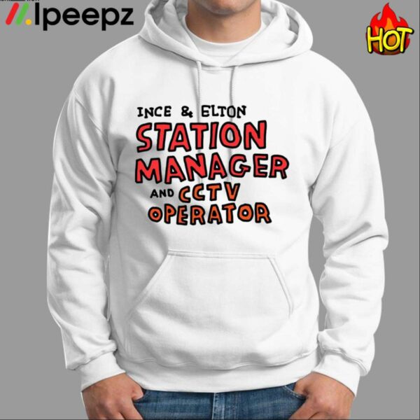 Ince Elton Station Manager And CCTV Operator Shirt