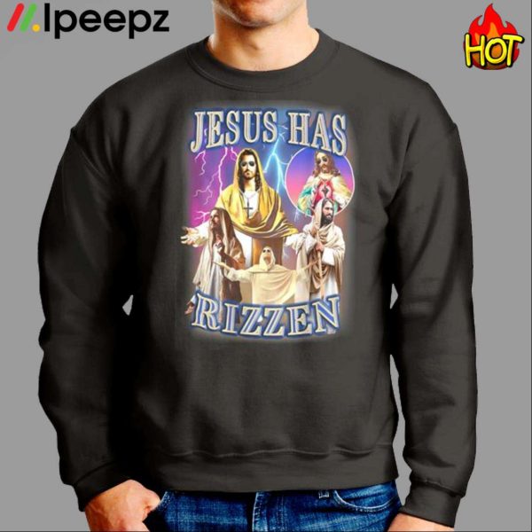 Jesus Has Rizzen Vintage Christian Design Jesus Shirt