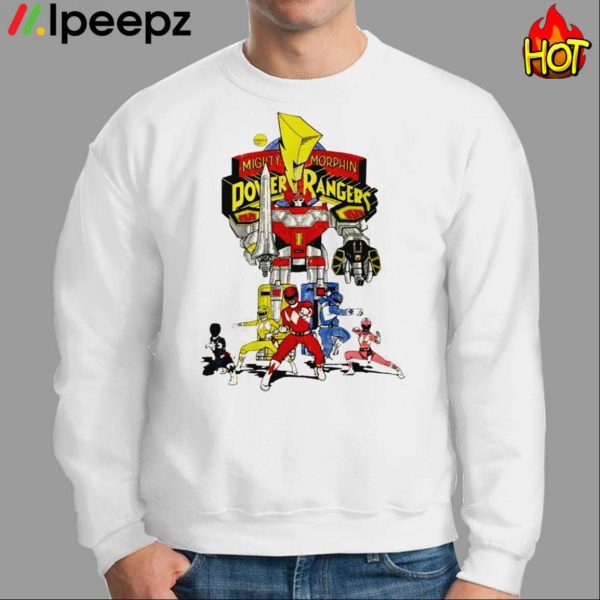 Mighty Morphin Power Rangers Short Sleeve Shirt
