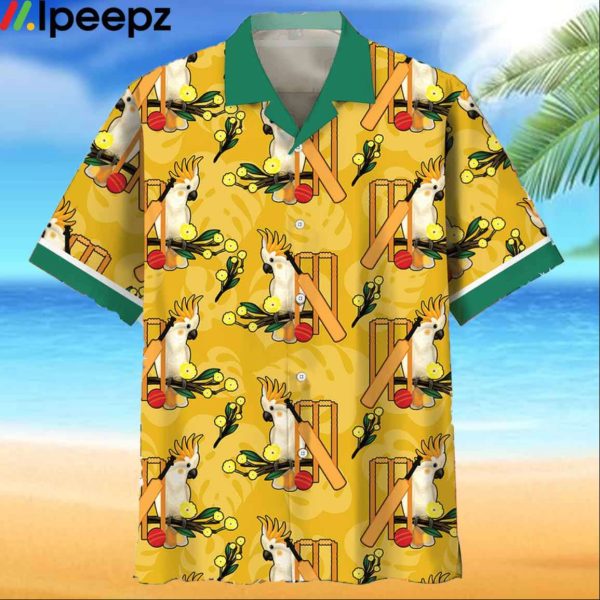 Parot Cricket Hawaiian Shirt