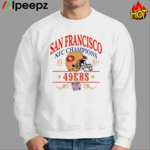San Francisco 49ers Football NFC 1989 Champions Shirt