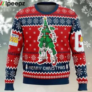 Sapin de Noël Gundam Ugly Christmas Sweater