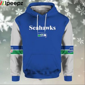 Seahawks Coach Pete Carrolls Outfit Throwback Hoodie