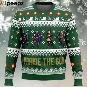 Souls Squad Dark Souls Ugly Christmas Sweater