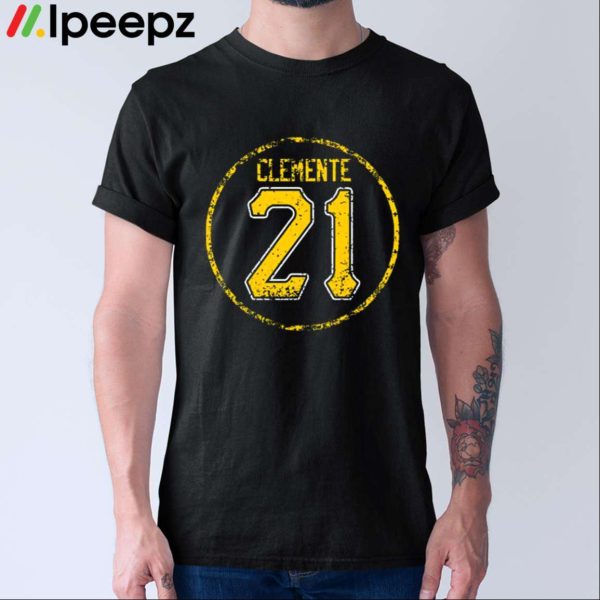 The Legend Roberto Clemente 21 Pittsburgh Shirt