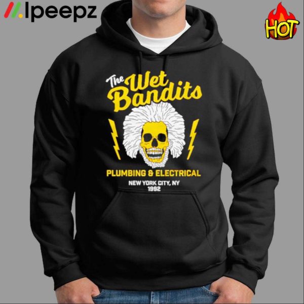 Top The Wet Bandits Plumbing And Electrical Skull Shirt