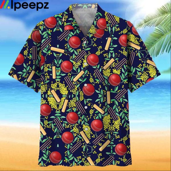 Tropical Colorful Cricket Winner Hawaiian Shirt