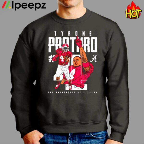 Tyrone Prothro Alabama Crimson Tide Football The University Of Alabama Shirt