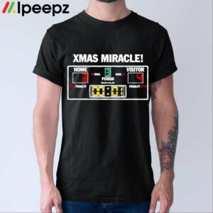 Xmas Miracle Home And Visitor Penalty Shirt