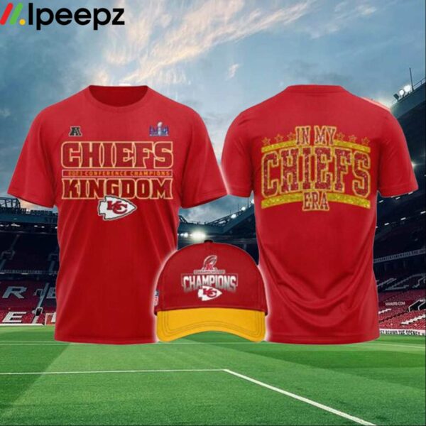 2023 Conference Champions Chiefs Kingdom In My Chiefs ERA Shirt
