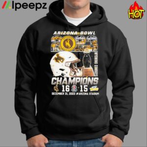 Arizona Bowl 2023 Wyoming Cowboys Champions Shirt