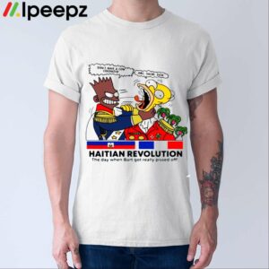 Bart Simpson Haitian Revolution Shirt