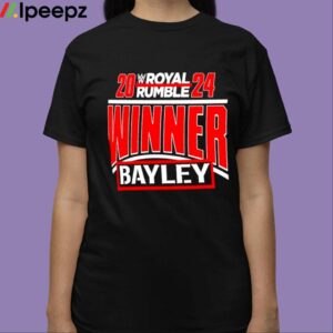 Bayley 2024 Royal Rumble Winner Shirt