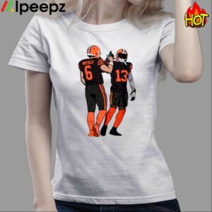 Browns Baker Mayfield And Odell Beckham Jr Best Friends Shirt