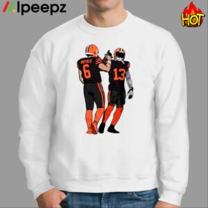 Browns Baker Mayfield And Odell Beckham Jr Best Friends Shirt