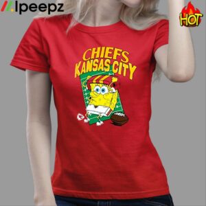 Chiefs Homage Super Bowl LVIII X Spongebob Squarepants Shirt