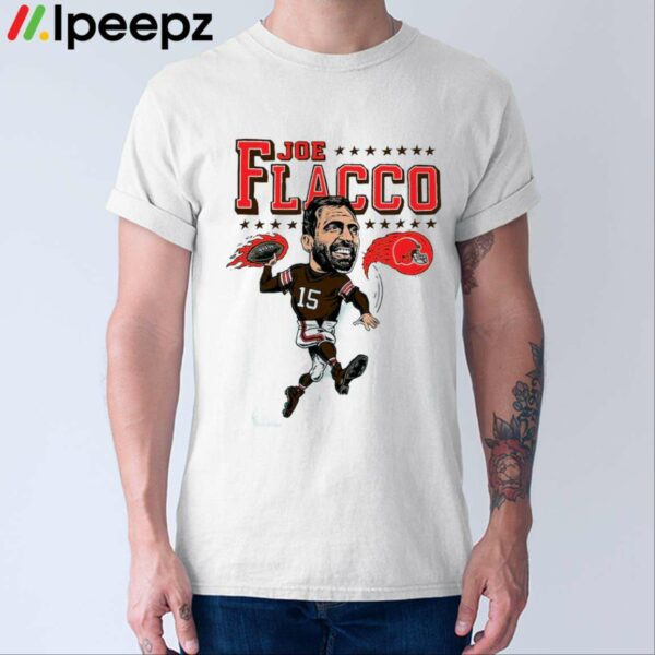 Cleveland Browns Joe Flacco Caricature Shirt
