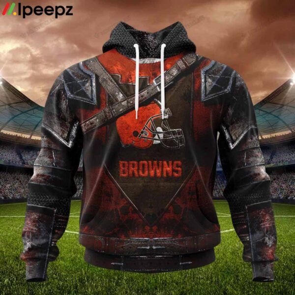 Cleveland Browns Warrior Customized Hoodie