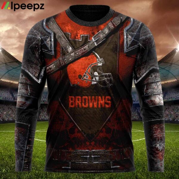 Cleveland Browns Warrior Customized Hoodie