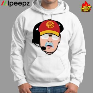 Coach Andy Reid Frozen Mustache Shirt