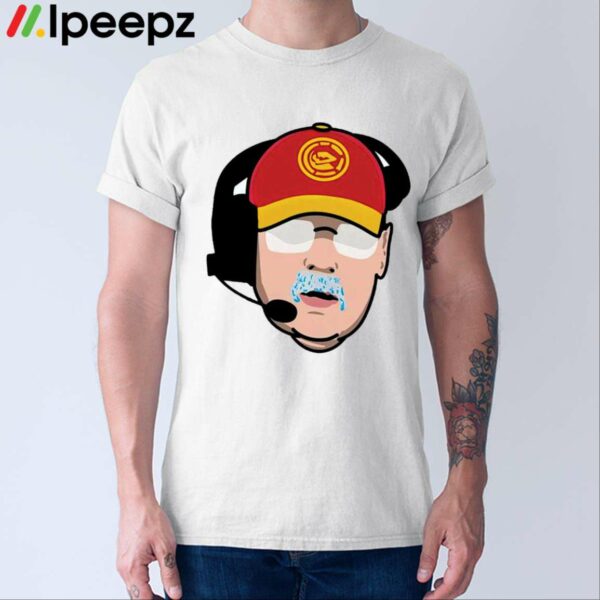 Coach Andy Reid Frozen Mustache Shirt