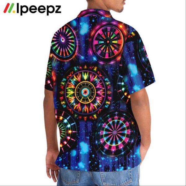 Dart Neon Light Happiness Hawaiian Shirt