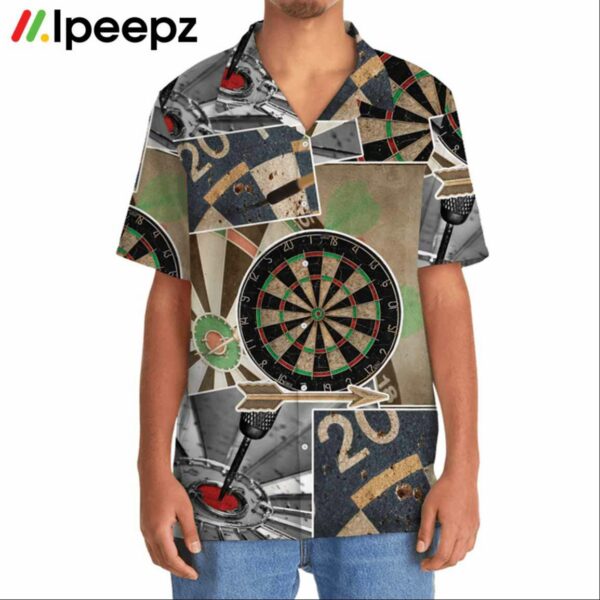 Dart Retro Art Happiness Hawaiian Shirt