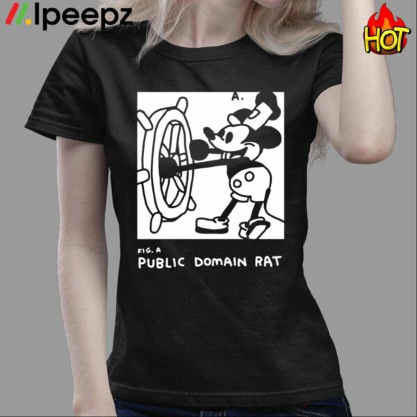 Fig A Public Domain Rat Shirt
