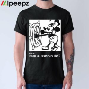 Fig A Public Domain Rat Shirt