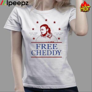 Free This Man Cheddy Save The Lungs Fuck The Gums Shirt