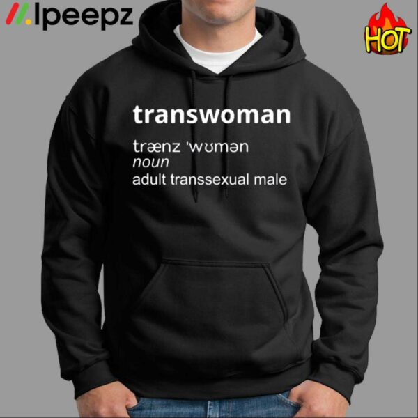 Gender Receipts Transwoman Noun Adult Transsexual Male Shirt