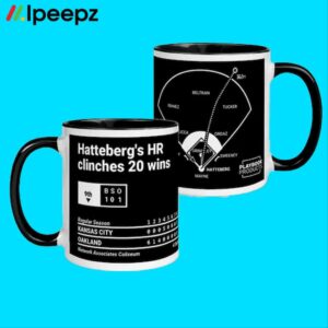 Greatest Athletics Plays Hatteberg's HR clinches 20 wins Mug