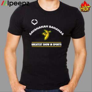 Greatest Show In Sports Savannah Bananas Shirt