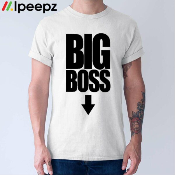 Hideo Kojima Big Boss Shirt