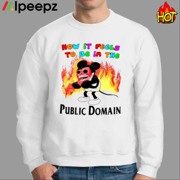How It Feels To Be In The Public Domain Shirt