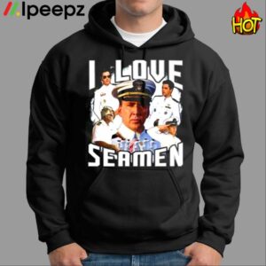 I Love Seaman Vintage Shirt