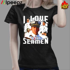 I Love Seaman Vintage Shirt