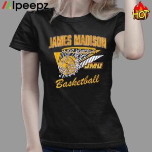 James Madison Basketball Shirt